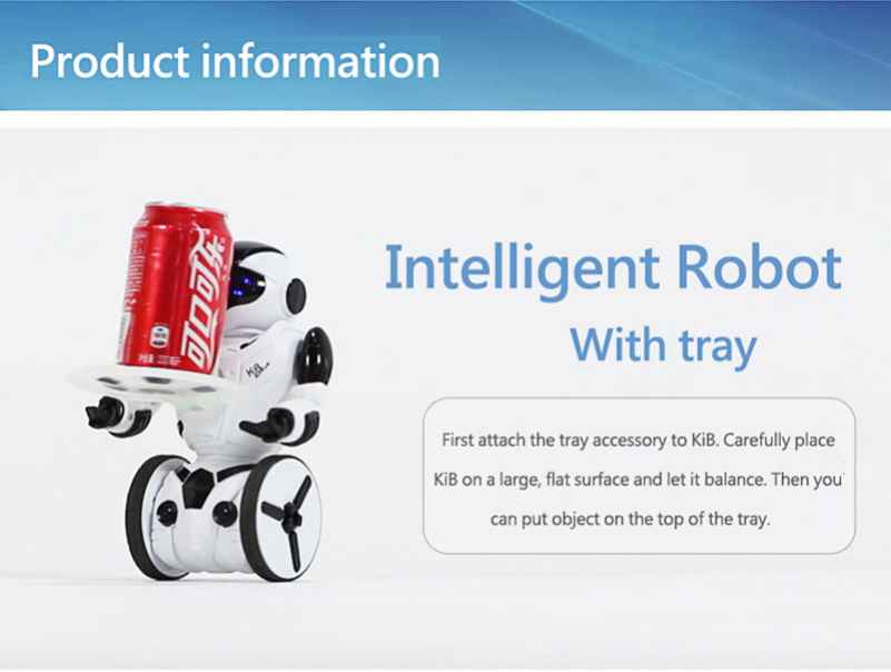 JXD KiB Robot di Intelligenza Artificiale con Telecomando