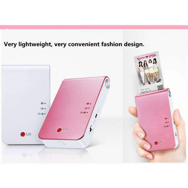 LG Mini Stampante Bluetooth Colorato Portatile per Smartphone - New Tech  Store
