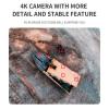 drone durevole e stabile con fotocamera Sony HD con più dettagli