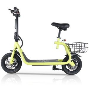 scooter elettrico windgoo economico di colore verde