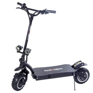 scooter elettrico Nanrobot economico in colore nero
