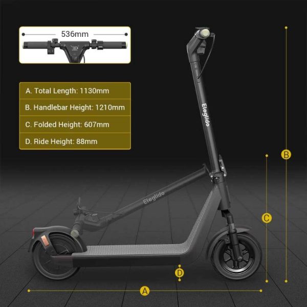 scooter elettrico di alta qualità facilmente confezionato