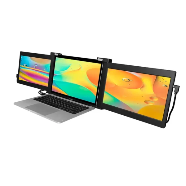 monitor portatile per laptop con connessione facile