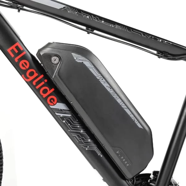e-bike con una potente batteria rimovibile