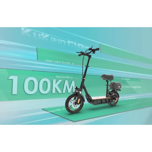 scooter elettrico che offre stabilità e robustezza