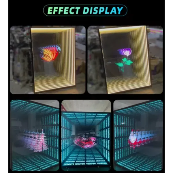 Display olografico 3D da pavimento