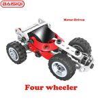 Robot Educativo e Scientifico 10-in-1 con Motore Elettrico da 6V