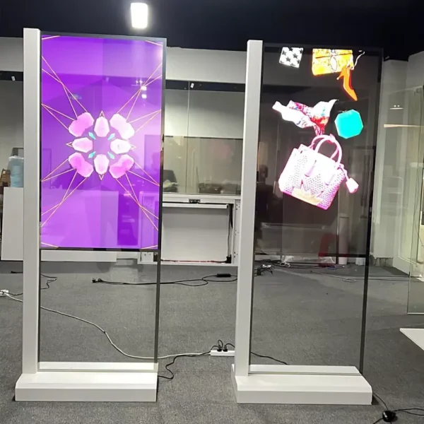 Segnaletica Digitale OLED Trasparente per Pavimenti