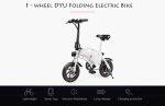 DYU D1 Bici Elettrica Intelligente - immagine 13