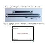 Cornice per schermo multi-touch a infrarossi - immagine 3