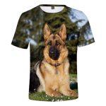 T-shirt Casual Stampata in 3D (Animali) - immagine 13