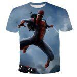 T-shirt Casual Stampata in 3D (Supereroi) - immagine 14