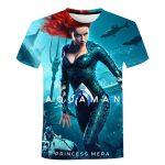 T-shirt Casual Stampata in 3D (Supereroi) - immagine 15
