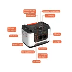 Centrale Elettrica Portatile con Batteria al Litio (500W-1000W) - immagine 4