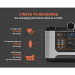 Centrale Elettrica Portatile con Batteria al Litio (500W-1000W) - immagine 5