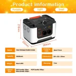 Centrale Elettrica Portatile con Batteria al Litio (500W-1000W) - immagine 6