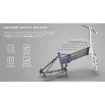 ADO A20 XE Bicicletta Elettrica Pieghevole senza Acceleratore - immagine 10