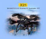 BAYANGTOYS X21 Quadcopter Drone con Videocamera HD 1080p - immagine 2