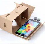 Google Cardboard Occhiali per realtà virtuale per smartphone 4.0 "-6.0"