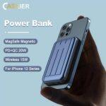 CASEIER Power Bank Magnetico Senza Fili da 15 W per iPhone serie 12
