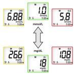 Cofoe 3 in 1 Contatore di Glucosio, Colesterolo e Acido Urico - immagine 3