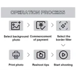 Chiosco Portatile con Magic Mirror Photobooth - immagine 8