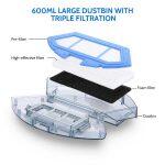 DEALDIG Robvacuum 8 Robot aspirapolvere intelligente con connessione WiFi - immagine 10