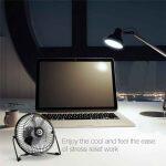 Digoo DG-TF111 Ventilatore Elettrico con Schermo LED Multicolore - immagine 4