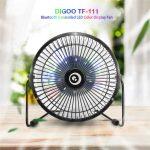 Digoo DG-TF111 Ventilatore Elettrico con Schermo LED Multicolore