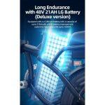 DYU A5 Bici Elettrica Intelligente - immagine 12