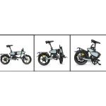 DYU C2 Bici Elettrica Pieghevole - immagine 7