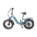 DYU FF500 Bicicletta Elettrica Pieghevole con Pneumatici Larghi - immagine 2