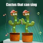 Peluche Cactus - Gioco Elettronico che Balla e Canta - immagine 2