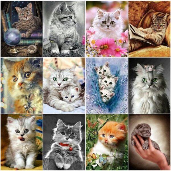 5d Kit da Disegno con Diamanti – Animali