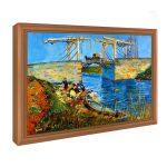 Segnaletica Digitale per Arte con Cornice di Legno - immagine 13