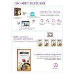 Segnaletica Digitale per Arte con Cornice di Legno - immagine 4