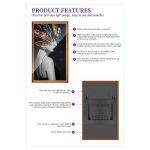 Segnaletica Digitale per Arte con Cornice di Legno - immagine 5