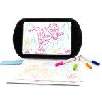 Dinosauro - Tavoletta di Design Lucido con Pennarelli al Neon