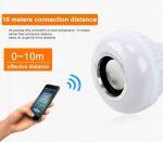 Meel 12W RGB Dimmable Lampada Musicale Intelligente con Telecomando - immagine 5