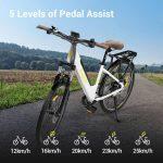 Eleglide T1 STEP-THRU Bicicletta Εlettrica con Sistema di Trasmissione a 7 Velocità - immagine 5