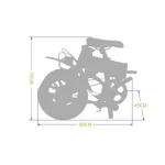 Hi-Flying F501 Bici Elettrica Pieghevole - immagine 8