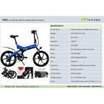 Hi-Flying F501 Bici Elettrica Pieghevole - immagine 9