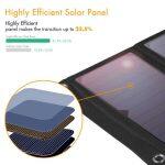 Floureon Pannello Solare Pieghevole con 3 Porte USB - immagine 7