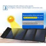 Pannello Solare Pieghevole con Regolatore di Tensione Intelligente - immagine 4