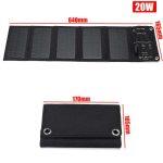 Pannello Solare Pieghevole con Regolatore di Tensione Intelligente - immagine 10