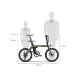 FIIDO D21 Bici Elettrica Pieghevole con Sensore di Coppia - immagine 5
