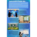 Sistema di Gioco Interattivo Portatile da Pavimento e da Parete - immagine 5