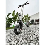 G63 Scooter da Neve Elettrico Convertibile con Motore da 1.500 Watt - immagine 3