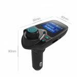 Gakaki Trasmettitore e Ricevitore per Auto a mano Libera con Doppio Caricatore USB e Lettore MP3 - immagine 8