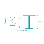 GAMESHARK E-Talisman – Scrivania da Gioco con Tappetino per Mouse XXL - immagine 4